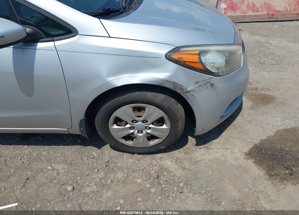2015 KIA FORTE LX VIN: KNAFX4A61F5351055
