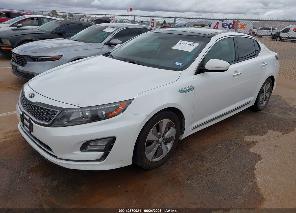 2015 KIA OPTIMA HYBRID VIN: KNAGN4AD2F5085246