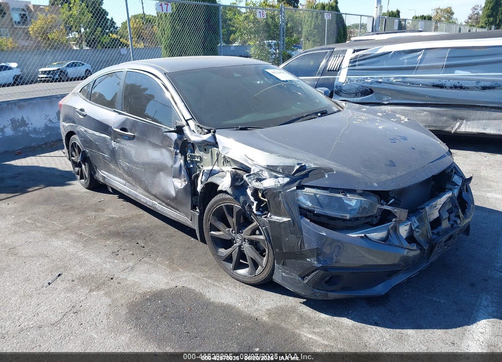 2021 HONDA CIVIC SPORT VIN: 2HGFC2F86MH516036