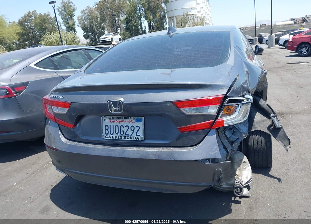 2020 HONDA ACCORD VIN: 1HGCV1F11LA109829