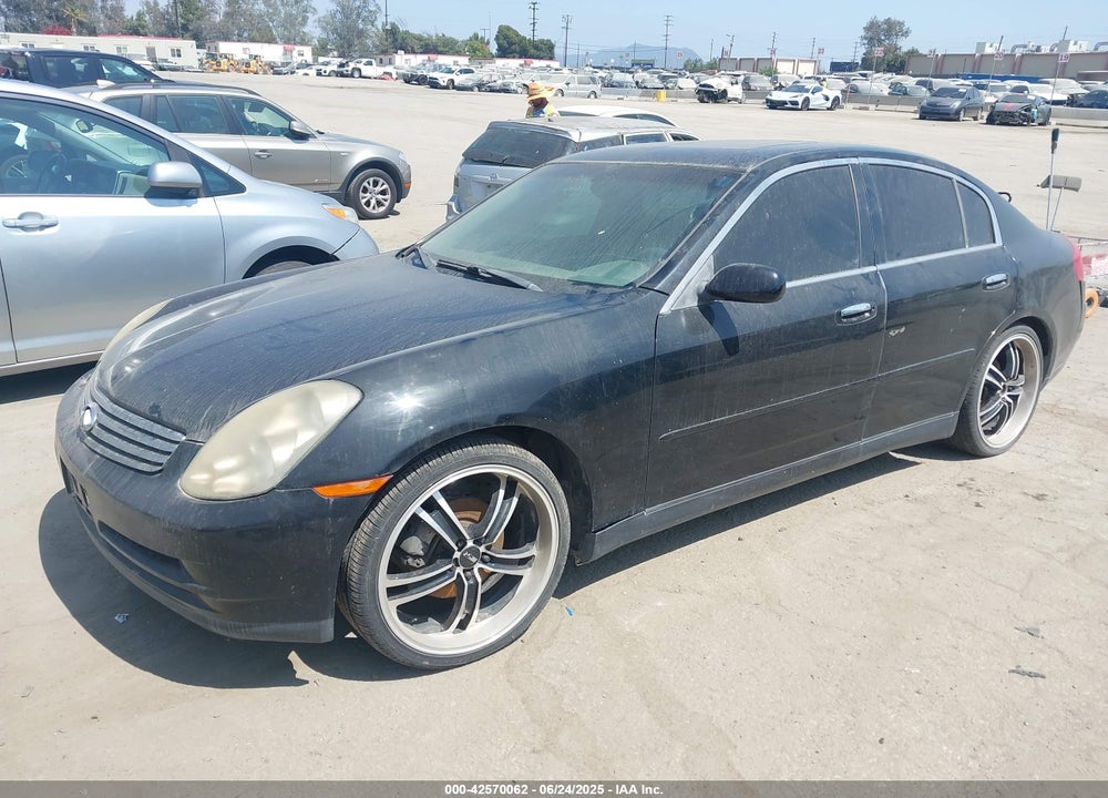 2003 INFINITI G35 LUXURY LEATHER VIN: JNKCV51E53M008595