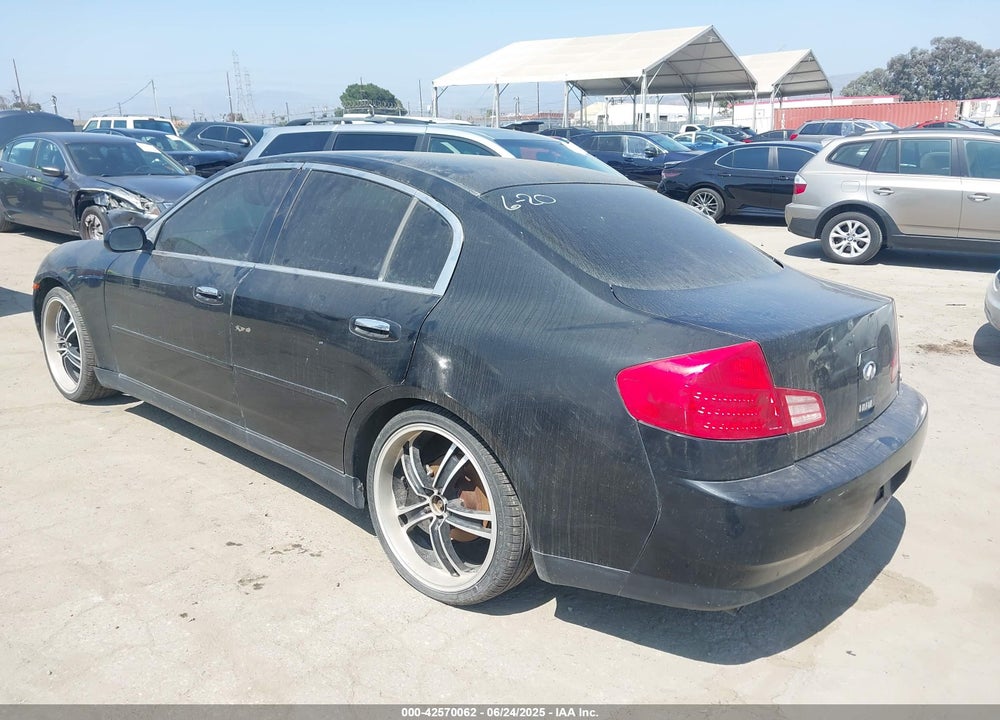 2003 INFINITI G35 LUXURY LEATHER VIN: JNKCV51E53M008595