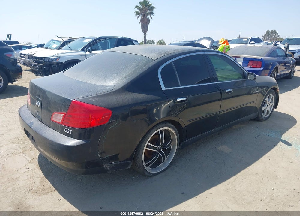2003 INFINITI G35 LUXURY LEATHER VIN: JNKCV51E53M008595