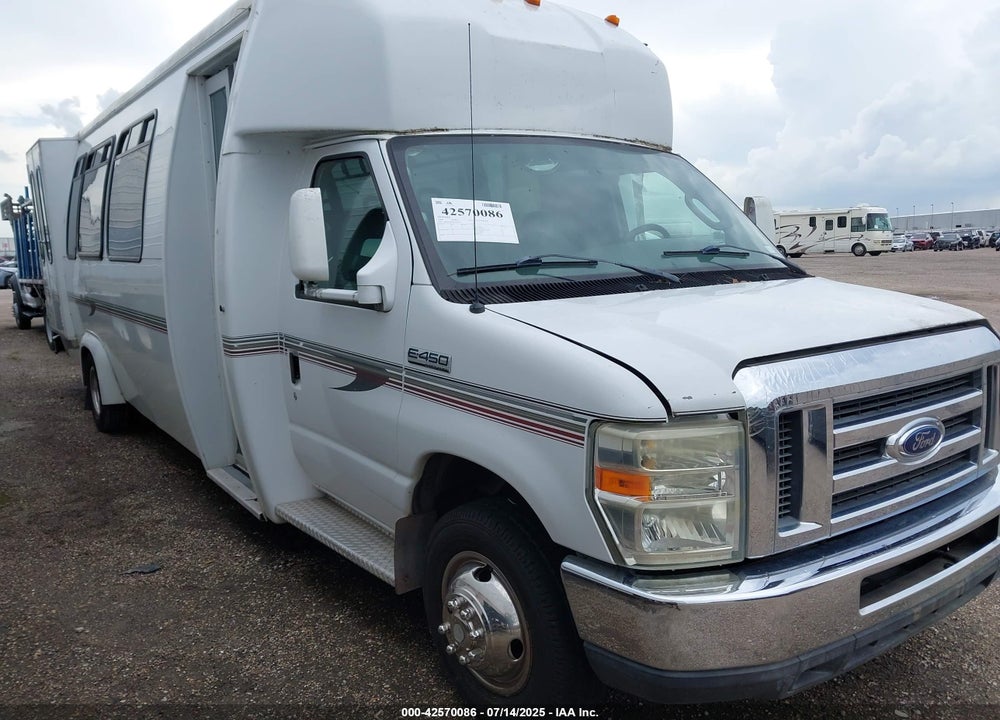 2008 FORD E-450 CUTAWAY VIN: 1FDXE45S78DA08534
