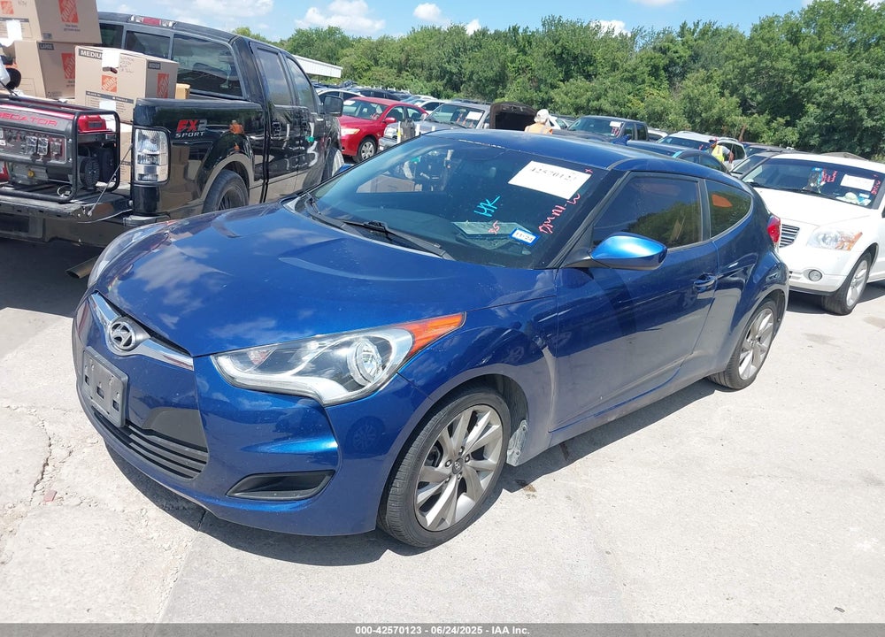 2016 HYUNDAI VELOSTER VIN: KMHTC6ADXGU257755