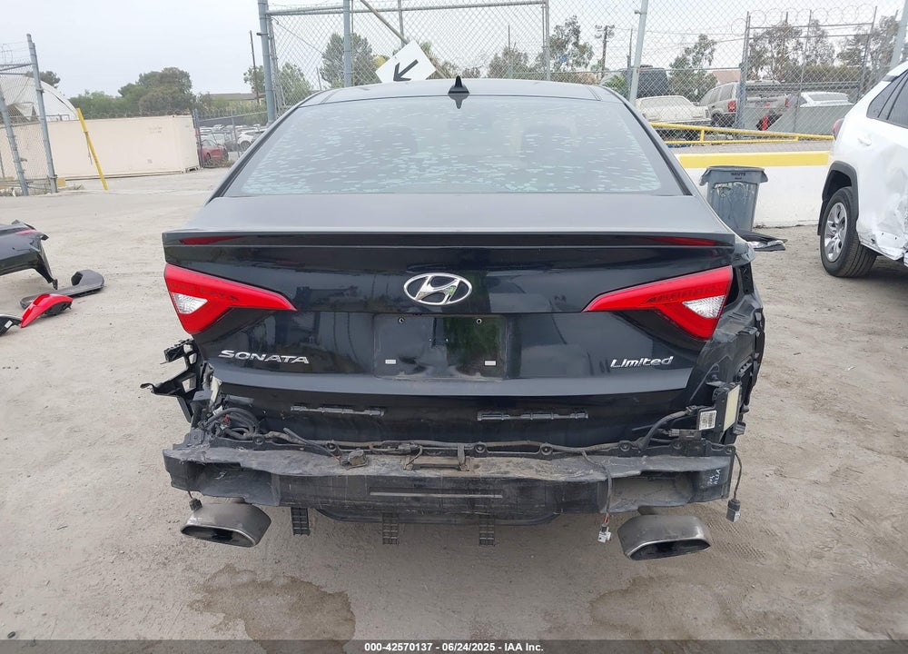 2016 HYUNDAI SONATA LIMITED VIN: 5NPE34AF1GH355618
