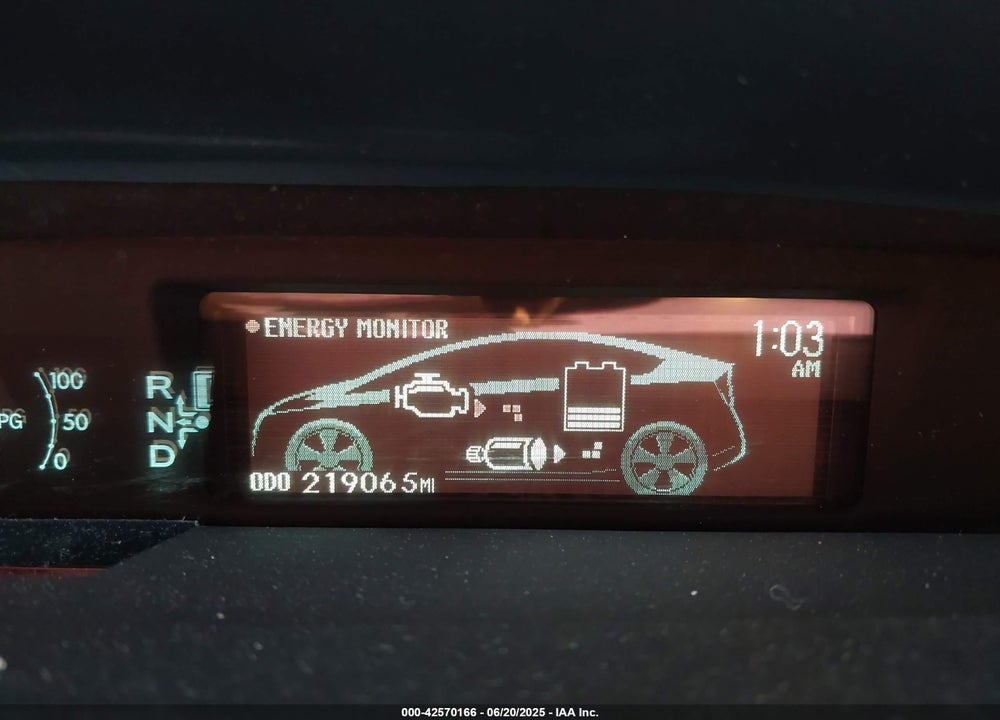 2011 TOYOTA PRIUS VIN: JTDKN3DU2B1408764