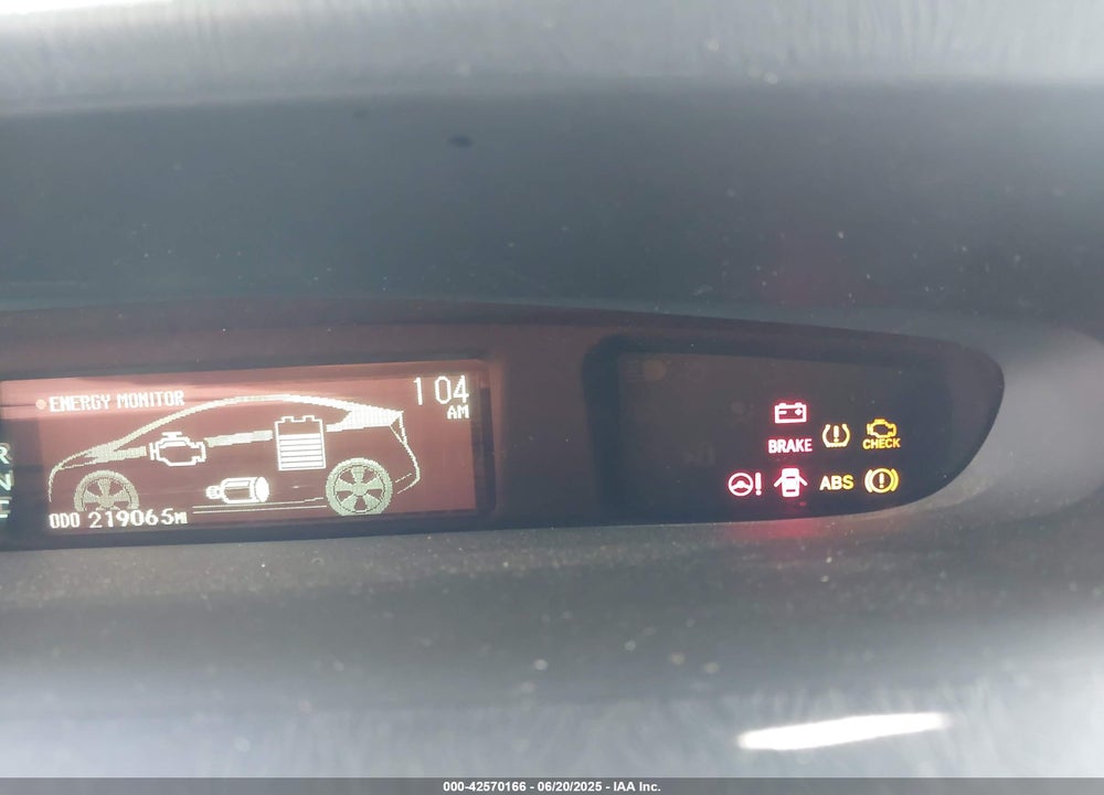 2011 TOYOTA PRIUS VIN: JTDKN3DU2B1408764