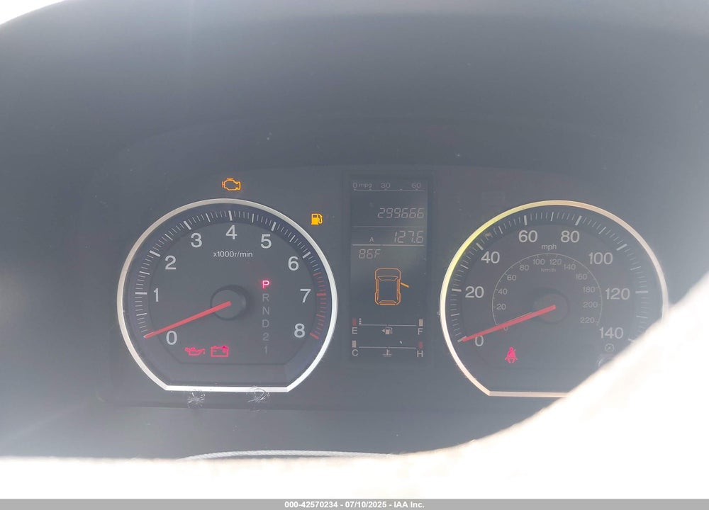 2009 HONDA CR-V VIN: 5J6RE48779L027137