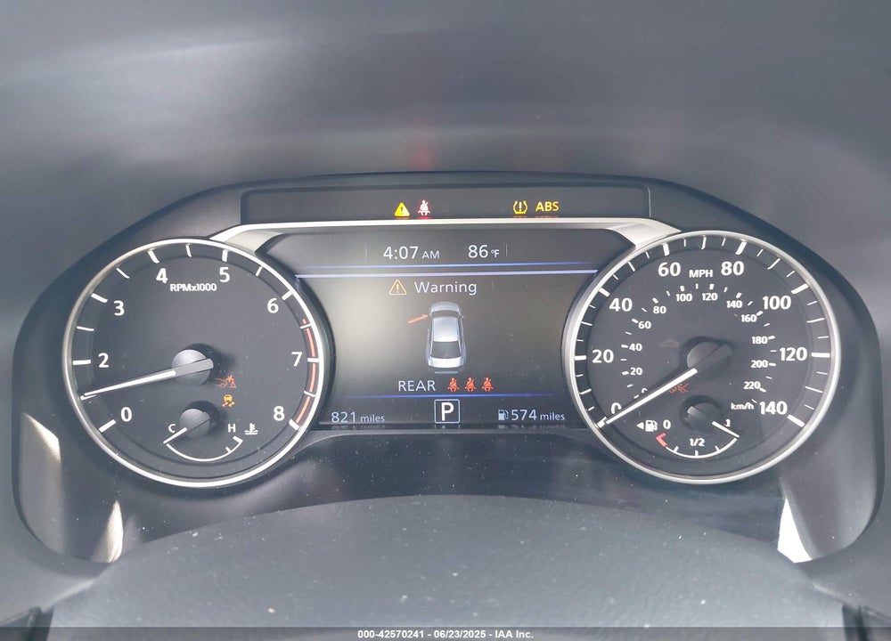2025 NISSAN ALTIMA VIN: 1N4BL4DV5SN397424