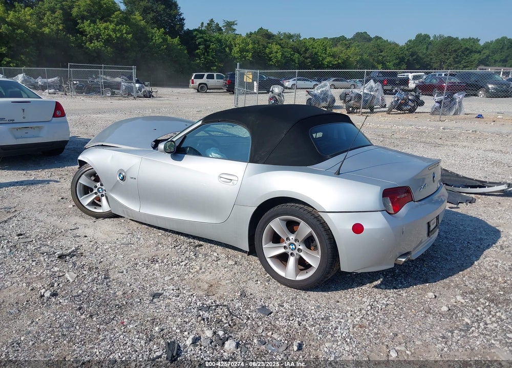 2007 BMW Z4 3.0I VIN: 4USBU33557LW72905