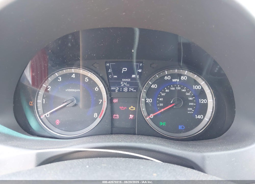 2014 HYUNDAI ACCENT GLS VIN: KMHCT4AEXEU670320