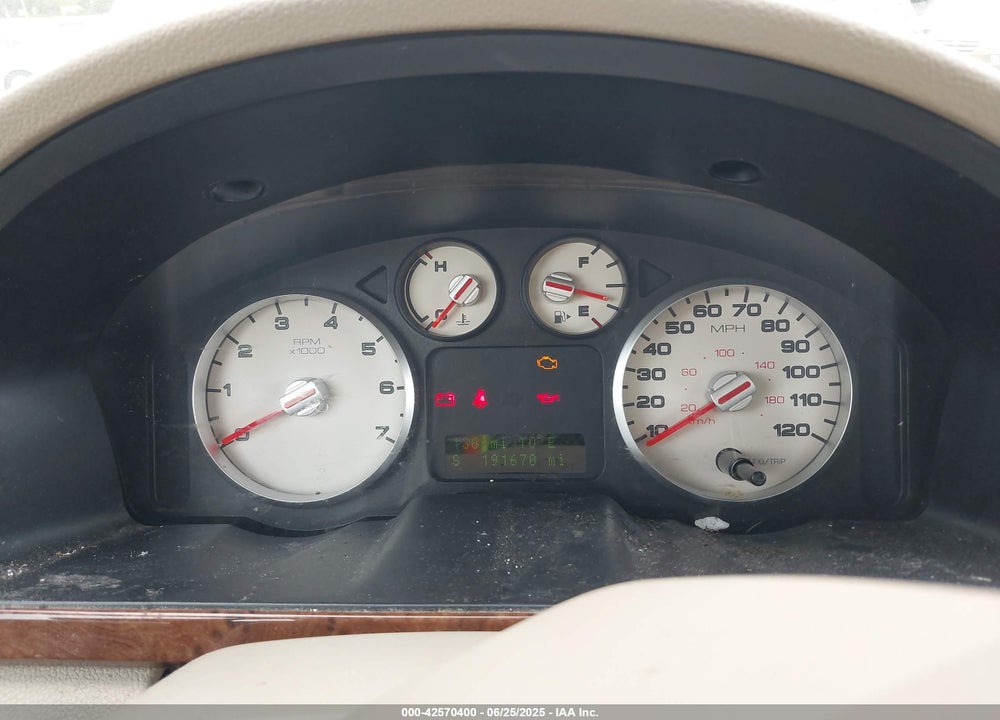 2006 FORD FIVE HUNDRED VIN: 1FAHP28186G145218
