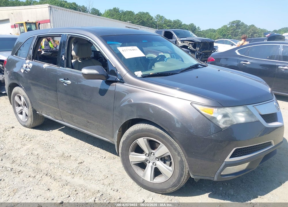 2012 ACURA MDX VIN: 2HNYD2H39CH538773