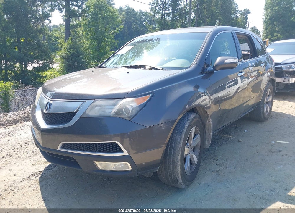 2012 ACURA MDX VIN: 2HNYD2H39CH538773
