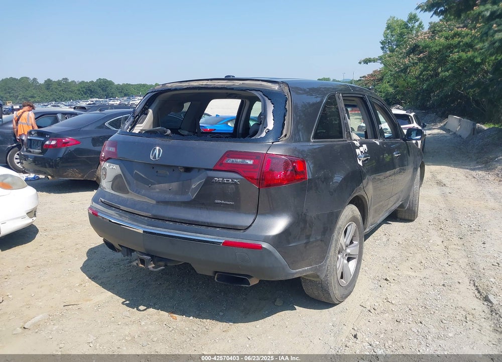 2012 ACURA MDX VIN: 2HNYD2H39CH538773