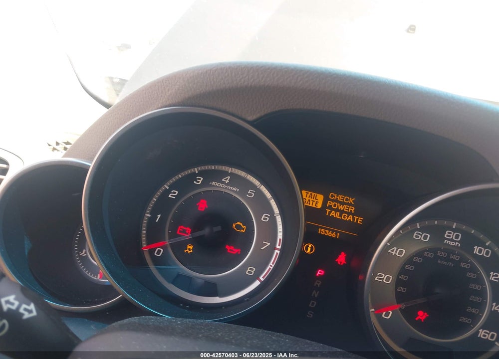 2012 ACURA MDX VIN: 2HNYD2H39CH538773