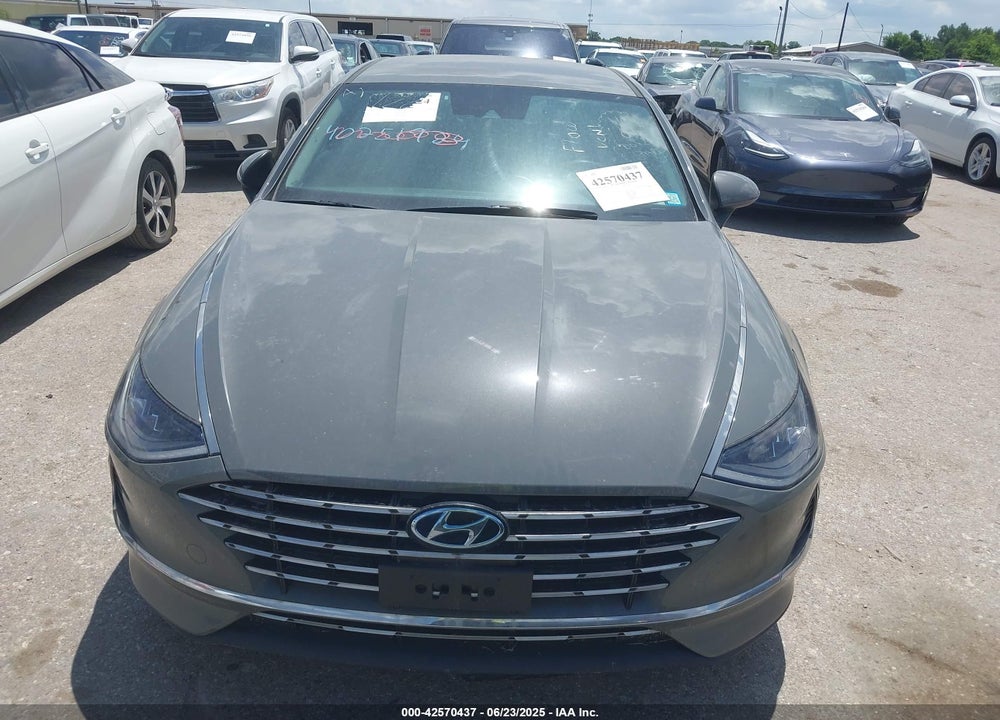 2021 HYUNDAI SONATA BLUE VIN: KMHL24JJ6MA017273