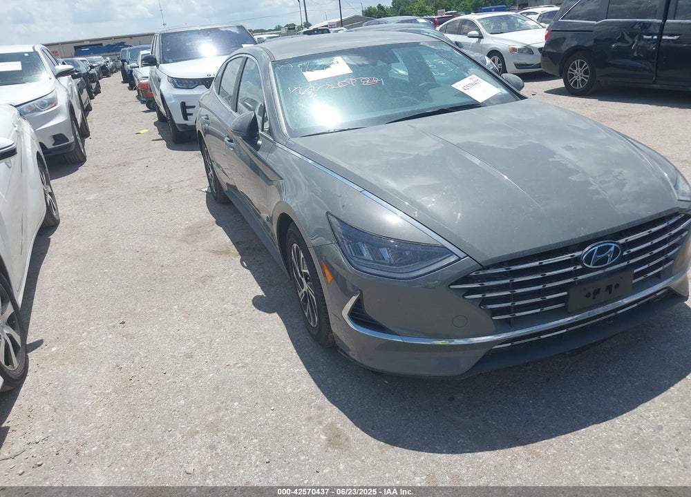 2021 HYUNDAI SONATA BLUE VIN: KMHL24JJ6MA017273