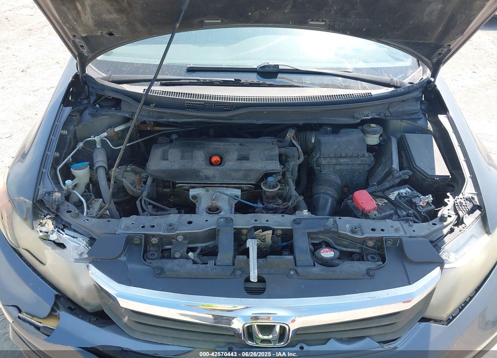 2012 HONDA CIVIC VIN: 19XFB2F94CE032130