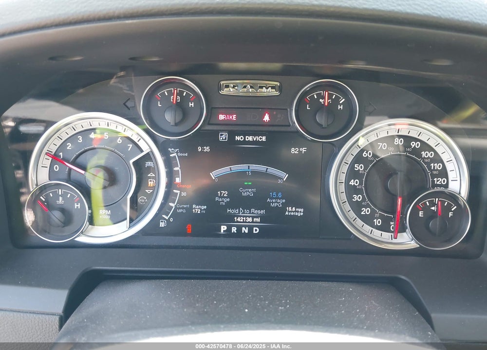 2016 RAM 1500 LAIE VIN: 1C6RR7VT4GS323532