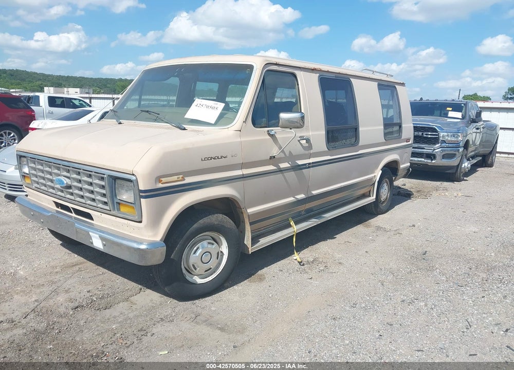 1986 FORD ECONOLINE E150 VAN VIN: 1FDDE14N8GHA43779