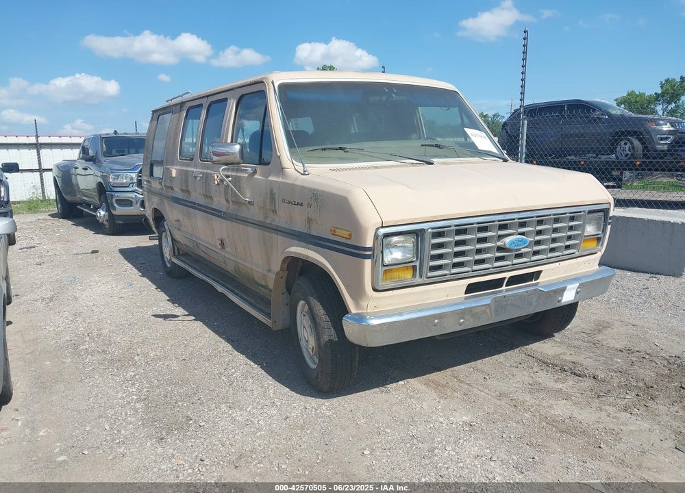 1986 FORD ECONOLINE E150 VAN VIN: 1FDDE14N8GHA43779