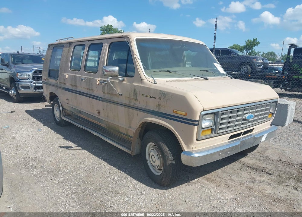 1986 FORD ECONOLINE E150 VAN VIN: 1FDDE14N8GHA43779