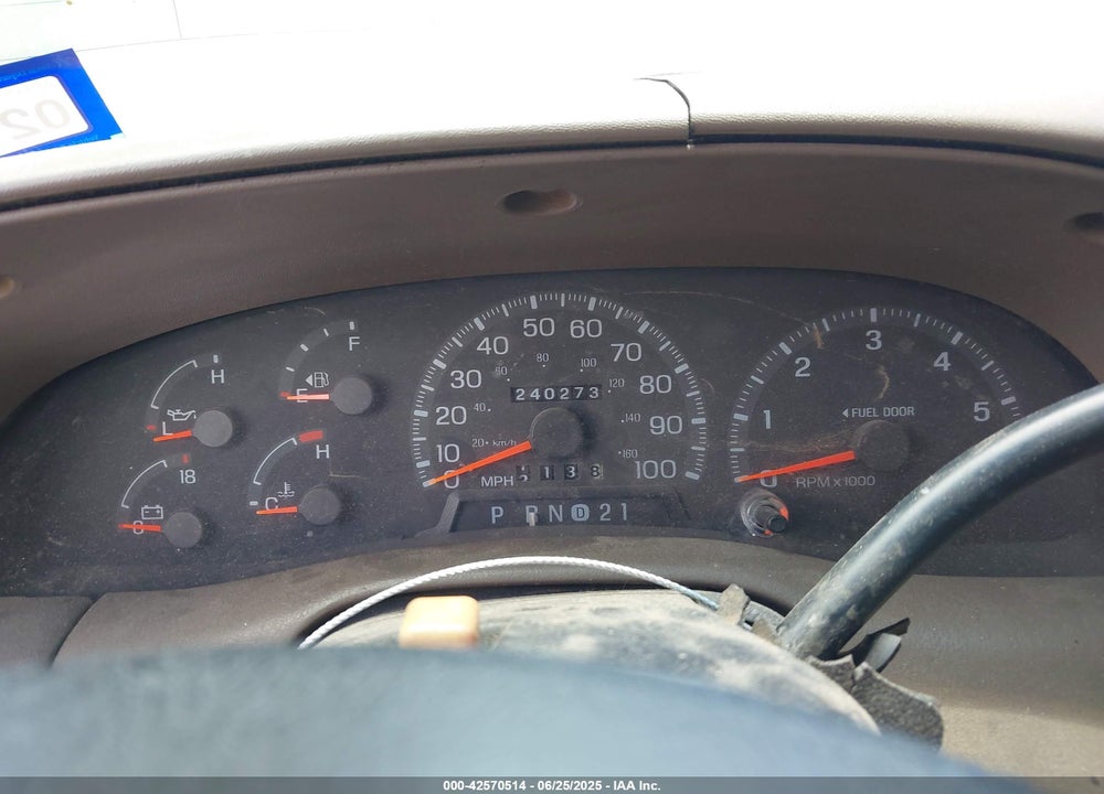 1998 FORD F-150 LARIAT/XL/XLT VIN: 1FTRX17LXWNA45807