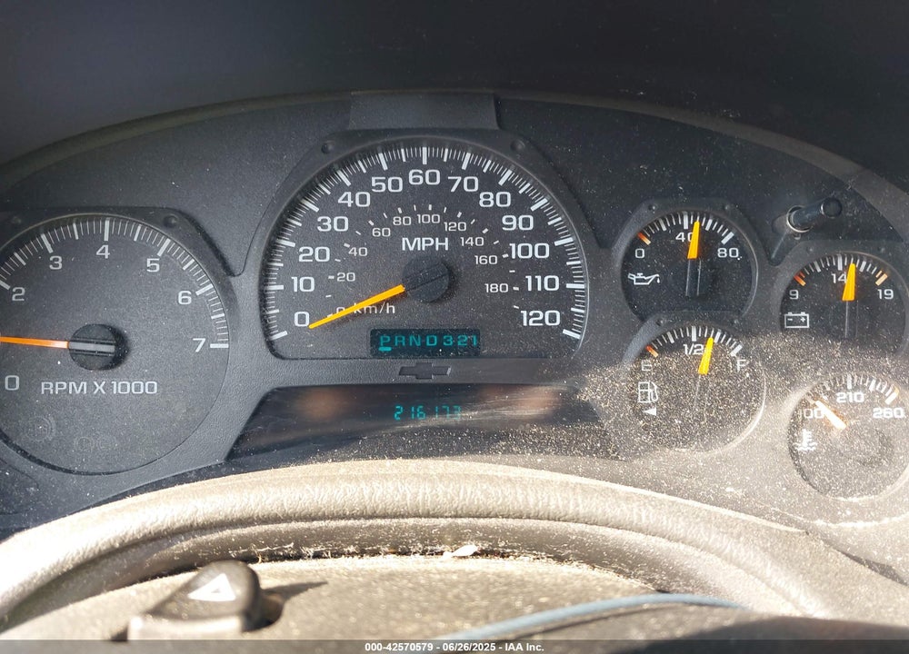 2003 CHEVROLET TRAILBLAZER LT VIN: 1GNDT13S832348043