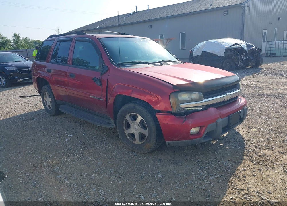 2003 CHEVROLET TRAILBLAZER LT VIN: 1GNDT13S832348043
