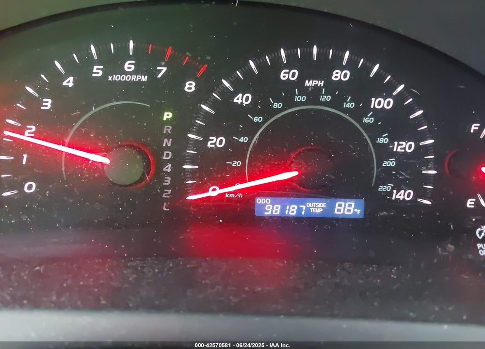 2008 TOYOTA CAMRY VIN: 4T1BE46K88U791937