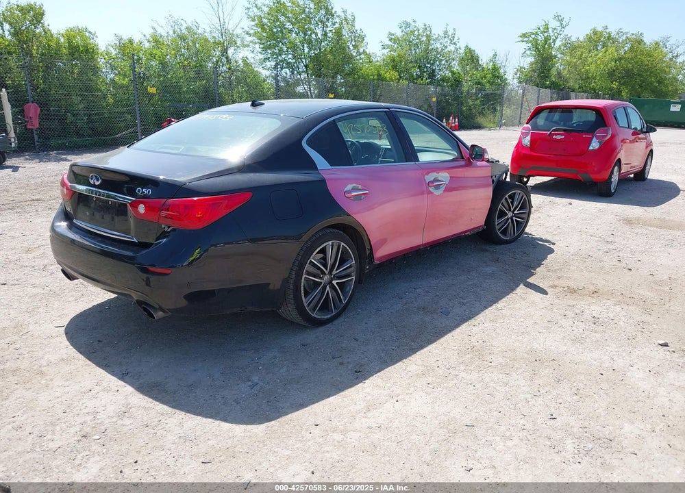 2015 INFINITI Q50 VIN: JN1BV7AR4FM403290
