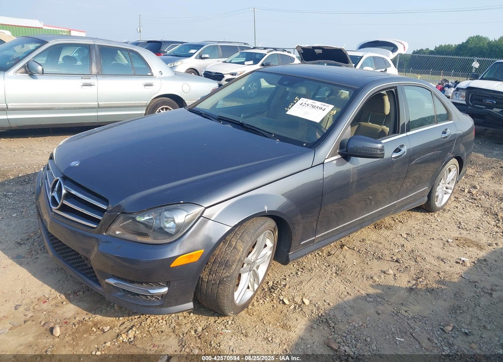 2014 MERCEDES-BENZ C CLASS VIN: WDDGF8AB6EA912456