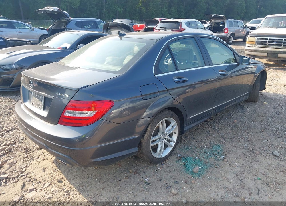 2014 MERCEDES-BENZ C CLASS VIN: WDDGF8AB6EA912456