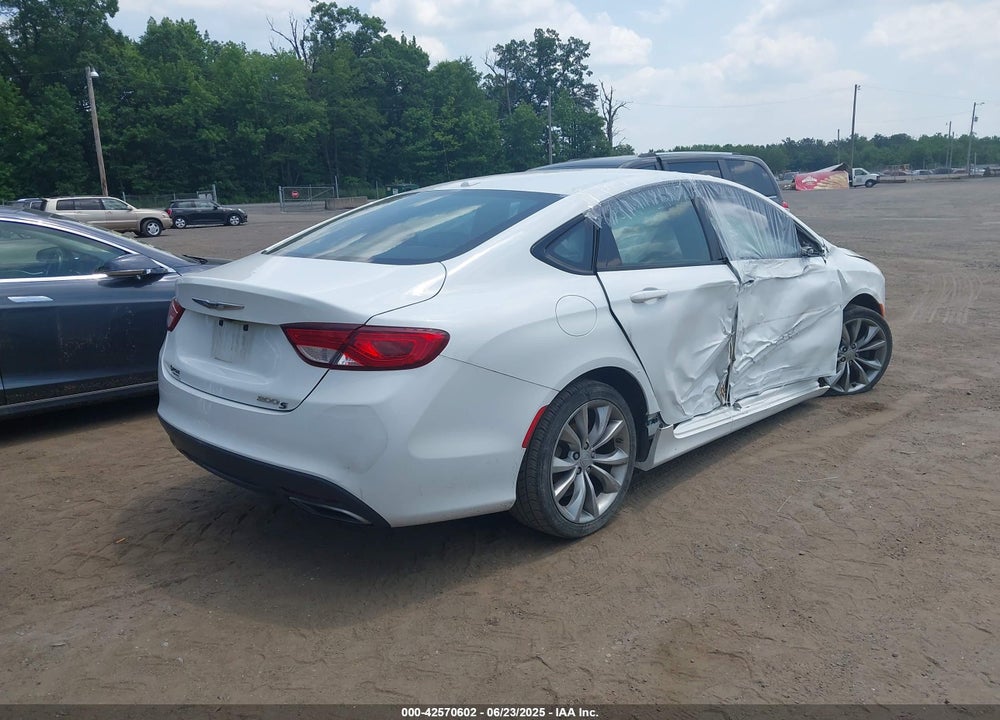 2016 CHRYSLER 200 S VIN: 1C3CCCBB9GN138870