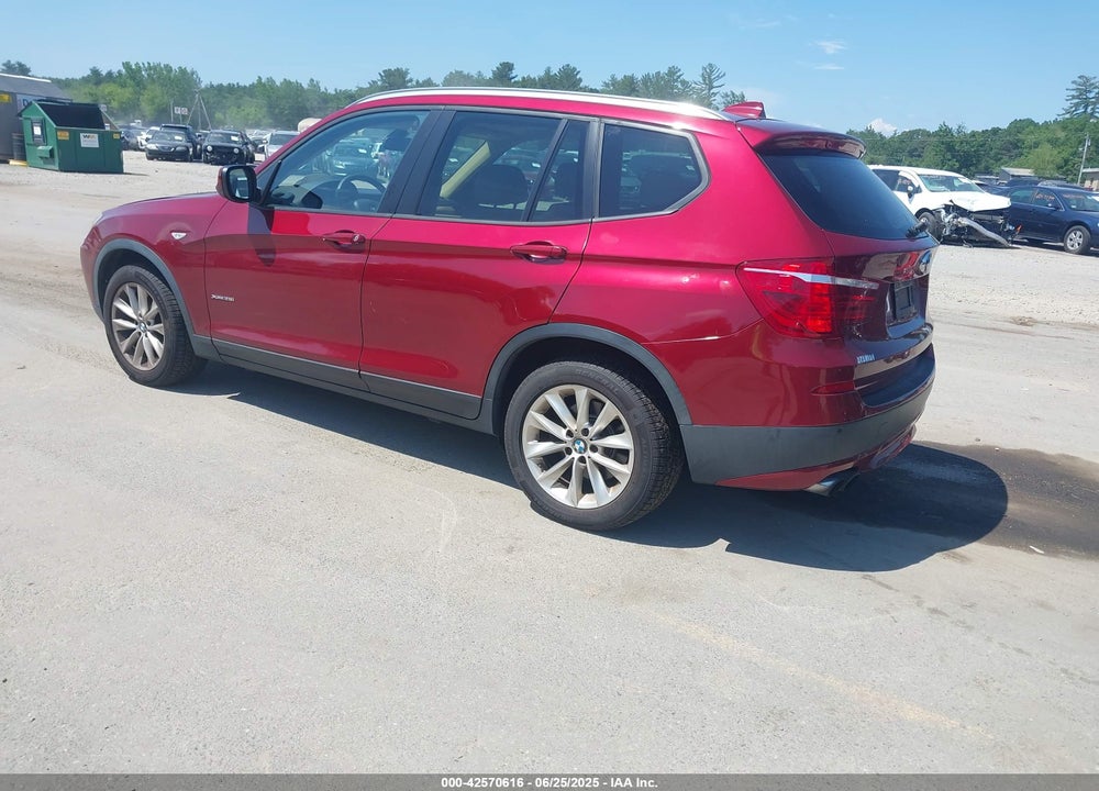 2013 BMW X3 VIN: 5UXWX9C53D0D07168
