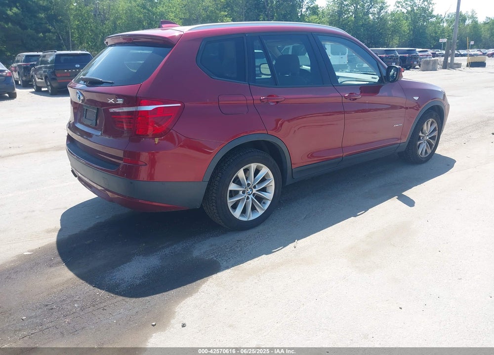2013 BMW X3 VIN: 5UXWX9C53D0D07168