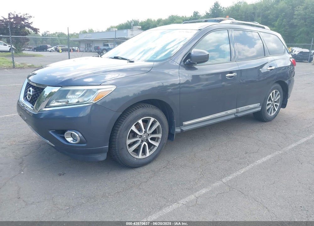 2013 NISSAN PATHFINDER SL VIN: 5N1AR2MMXDC641515