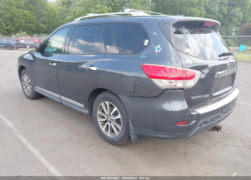 2013 NISSAN PATHFINDER SL VIN: 5N1AR2MMXDC641515