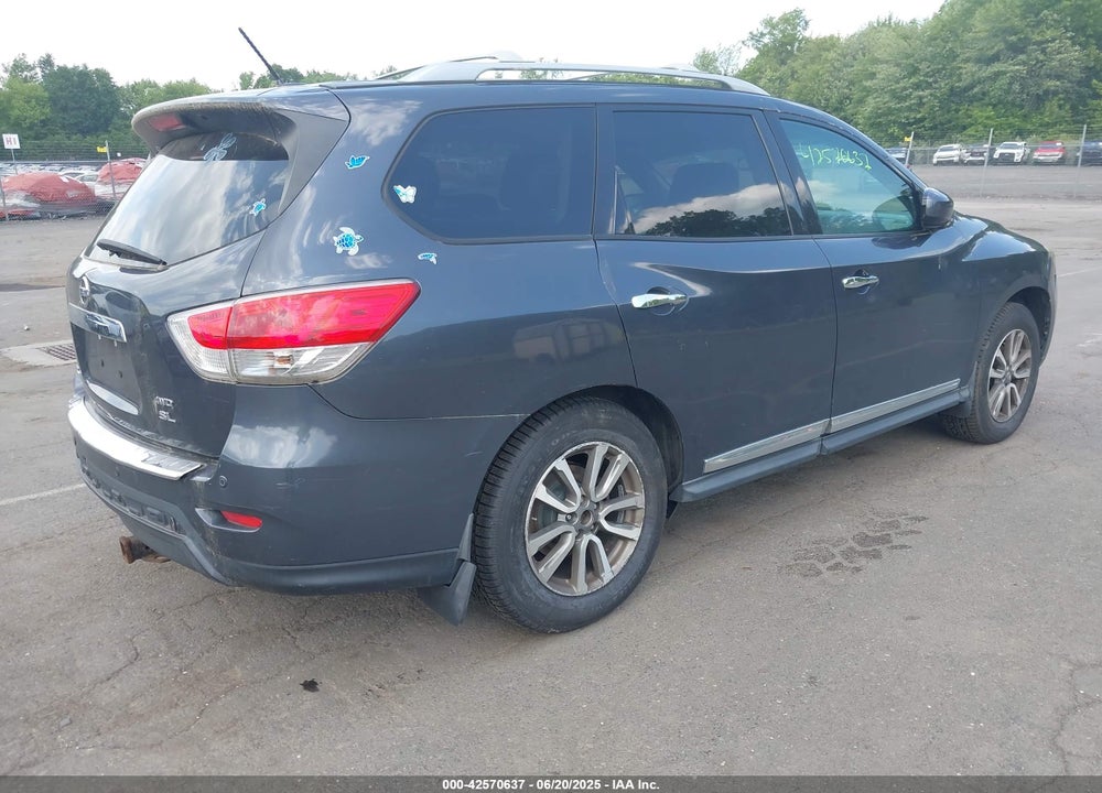 2013 NISSAN PATHFINDER SL VIN: 5N1AR2MMXDC641515