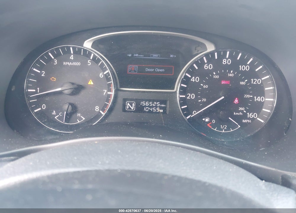 2013 NISSAN PATHFINDER SL VIN: 5N1AR2MMXDC641515