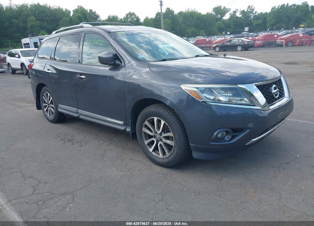 2013 NISSAN PATHFINDER SL VIN: 5N1AR2MMXDC641515
