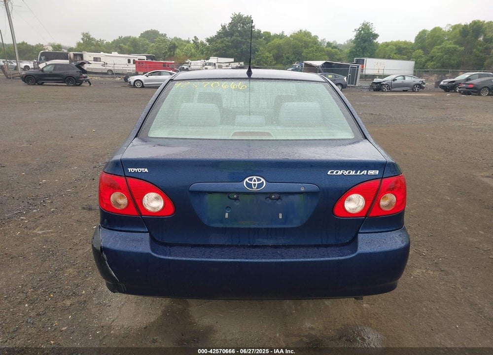 2007 TOYOTA COROLLA CE VIN: 2T1BR32E47C825564