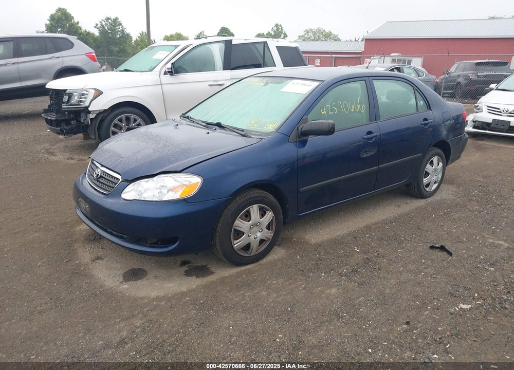 2007 TOYOTA COROLLA CE VIN: 2T1BR32E47C825564