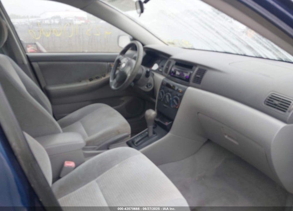 2007 TOYOTA COROLLA CE VIN: 2T1BR32E47C825564