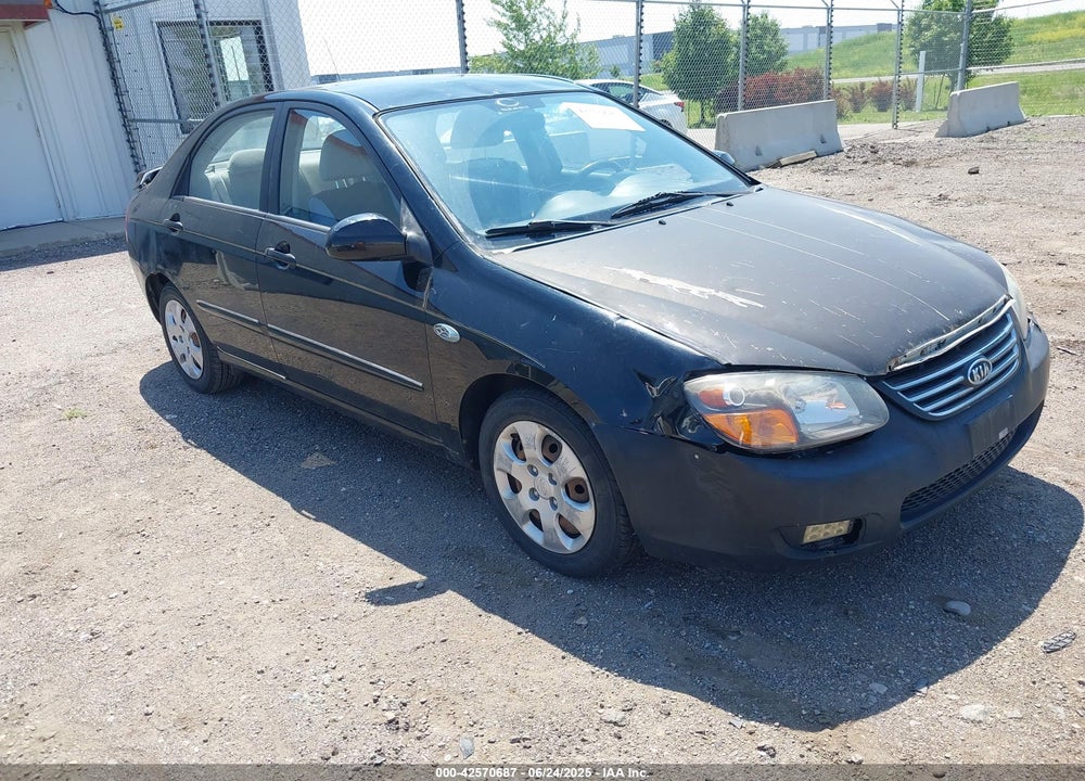 2009 KIA SPECTRA LX VIN: KNAFE221995631713