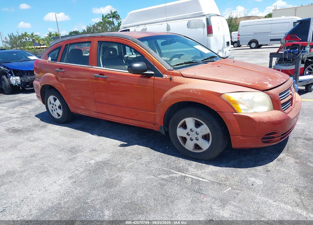2007 DODGE CALIBER VIN: 1B3HB28B57D282607