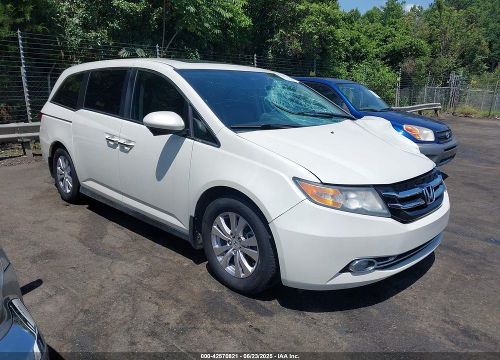 2016 HONDA ODYSSEY EX-L VIN: 5FNRL5H64GB051596