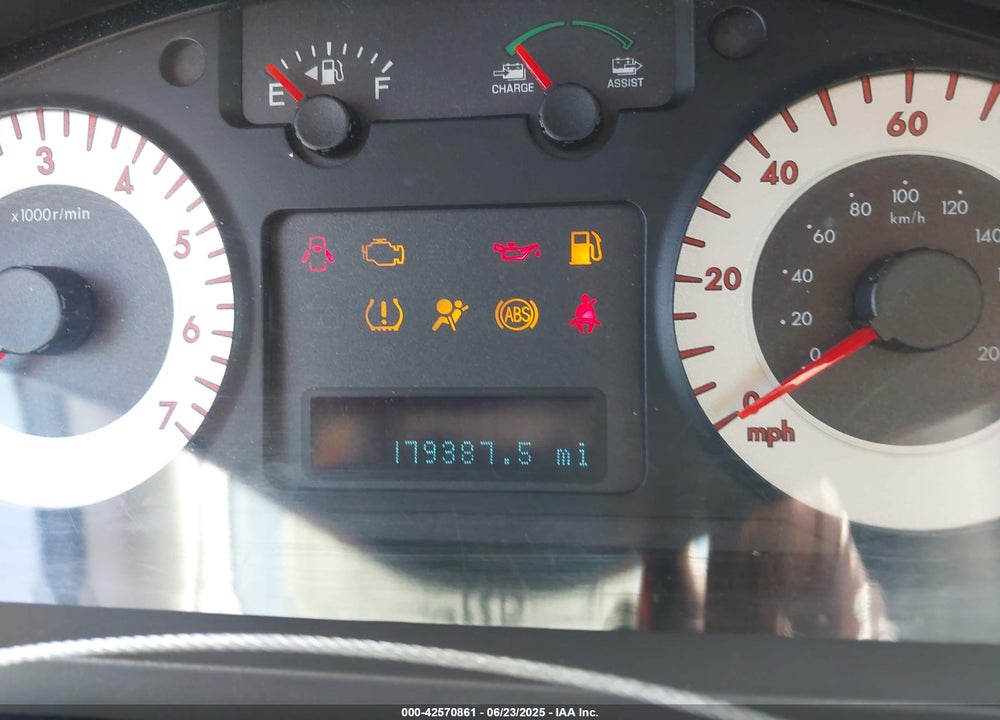 2009 MAZDA TRIBUTE HYBRID VIN: 4F2CZ59329KM06702